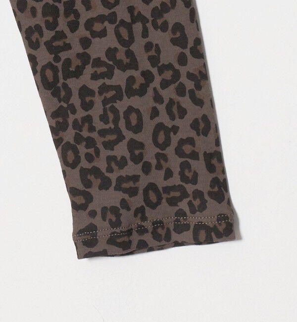 BEAUTY&YOUTH UNITED ARROWS「コットン レオパードプリント ロングスリーブ シアーカットソー」|Tシャツ・カットソー|