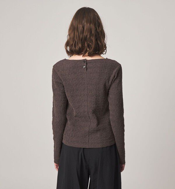 STEVEN ALAN「＜Steven Alan＞シュリンクレース クルーネック プルオーバー」|Tシャツ・カットソー|