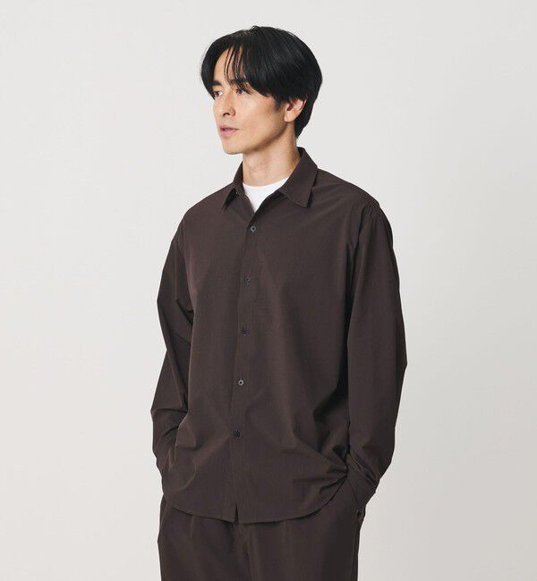 BEAUTY&YOUTH UNITED ARROWS「360&deg;MASTER ヴァーブ ロングスリーブ シャツ セットアップ対応 撥水 ストレッチ ウォッシャブル」|シャツ・ブラウス|