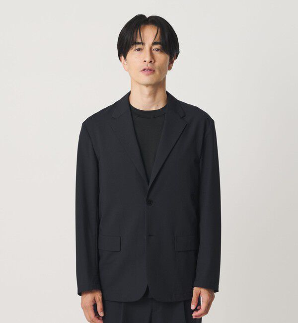 BEAUTY&YOUTH UNITED ARROWS「MIXED-WOOL 2B コンフォート ジャケット タテヨコストレッチ ウォッシャブル セットアップ対応」|テーラードジャケット|
