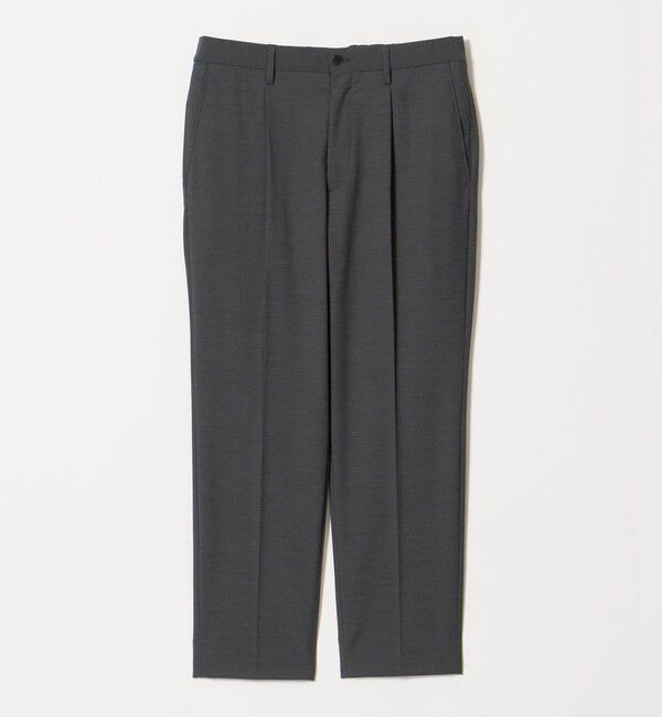 BEAUTY&YOUTH UNITED ARROWS「MIXED-WOOL イージー スラックス NO.5 タテヨコストレッチ ウォッシャブル セットアップ対応」|チノ|