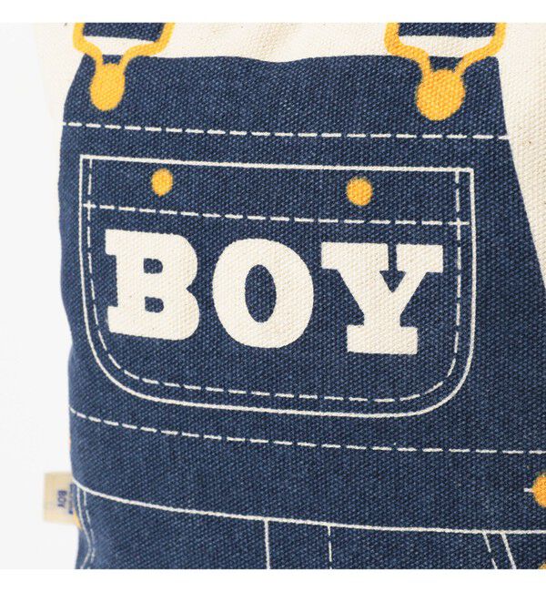 BEAMSBOY「BEAMS BOY / オーバーオール プリントポーチ」|ポーチ|