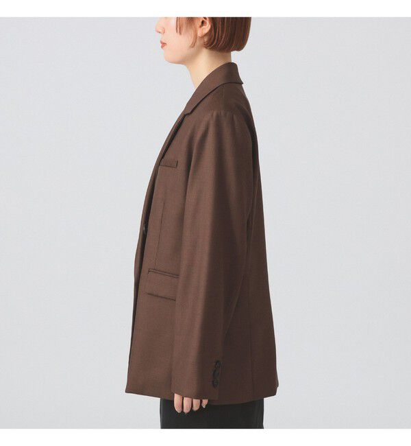 Ray BEAMS 「4ボタン ダブル テーラード ジャケット」|ダッフルコート|