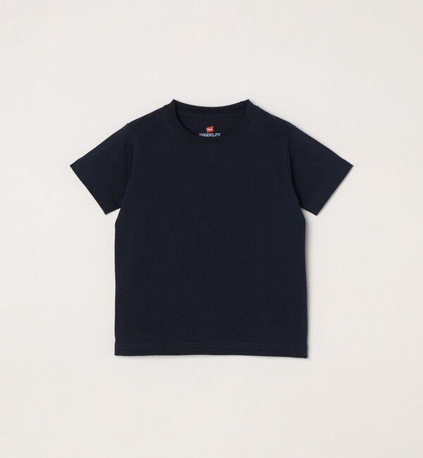 SHIPS any「HANES: BEEFY パック Tシャツ<KIDS>」|Tシャツ・カットソー|ネイビー