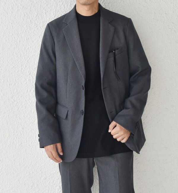 SHIPS any「SHIPS any:〈洗濯機可能〉ウールライク ストレッチ セットアップ スーツ 25AW」|スーツ|