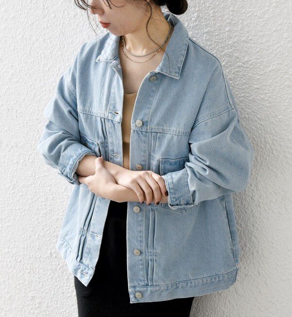 SHIPS any「SHIPS any:〈洗濯機可能〉デニム ジャケット［SHIPS any DENIM］」|デニムジャケット|