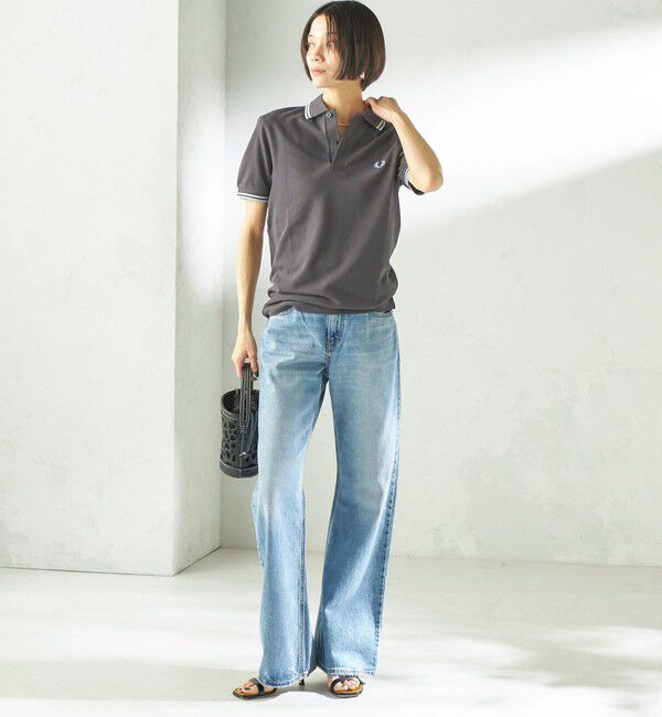 SHIPS for women「FRED PERRY:M3600 TWIN TIPPED POLO」|Tシャツ・カットソー|