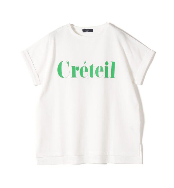 SHIPS Colors 「【一部WEB限定】SHIPS Colors:〈接触冷感・UVカット〉ビッグロゴ ドルマン Tシャツ◇」|Tシャツ・カットソー|