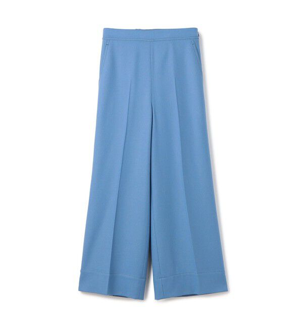 Ballsey「ストレッチボタニー ワイドパンツ」|その他|63 ライトブルー