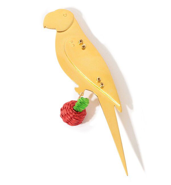 TOMORROWLAND GOODS「【別注】MERCEDES SALAZAR GOLDEN BIRD ブローチ」|ブローチ・コサージュ|92 ゴールド系