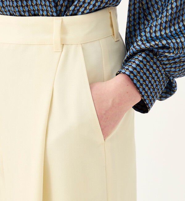 Ballsey「【WEB先行予約】ポロワーズギャバジン 1タックストレートパンツ」|その他|