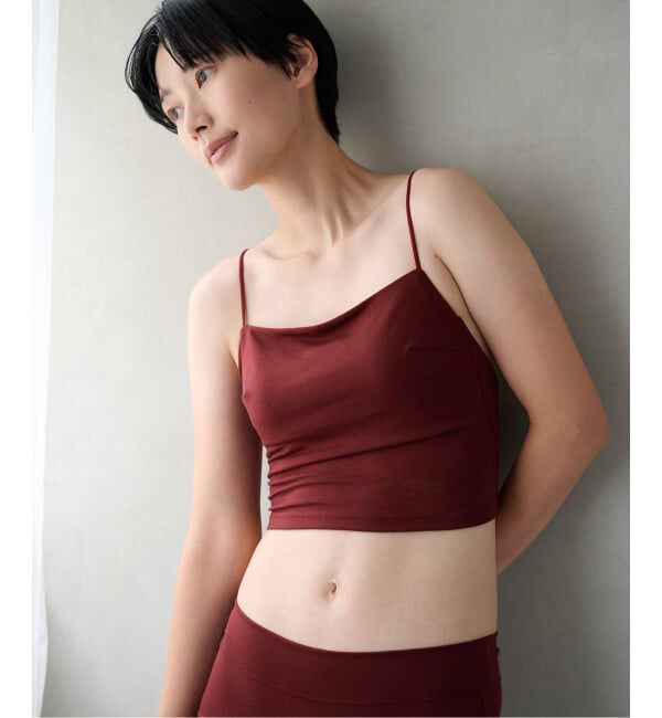 EMILYWEEK「《追加3/予約》リヨセルクロップド Vバックブラキャミソール」|インナー|