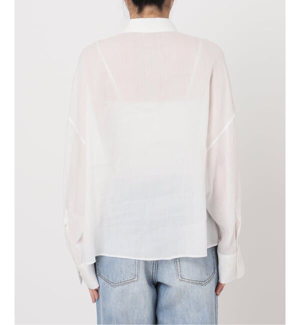 Plage「《追加》RAMIE LYOCELL CROPPED シャツ 2」|シャツ・ブラウス|