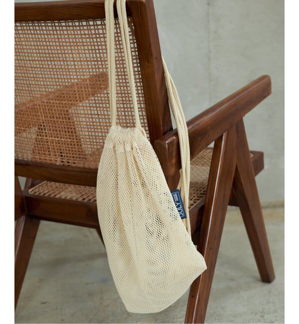 Plage「JULY NINE/ ジュライ ナイン KNAPSACK MESH バッグ」|ショルダー・メッセンジャー|ベージュ A