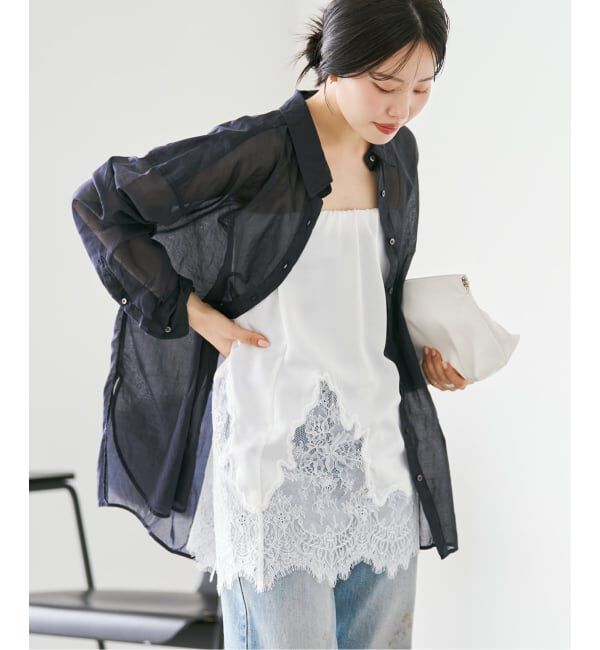 Plage「Lace 2way スカート」|スカート|ホワイト