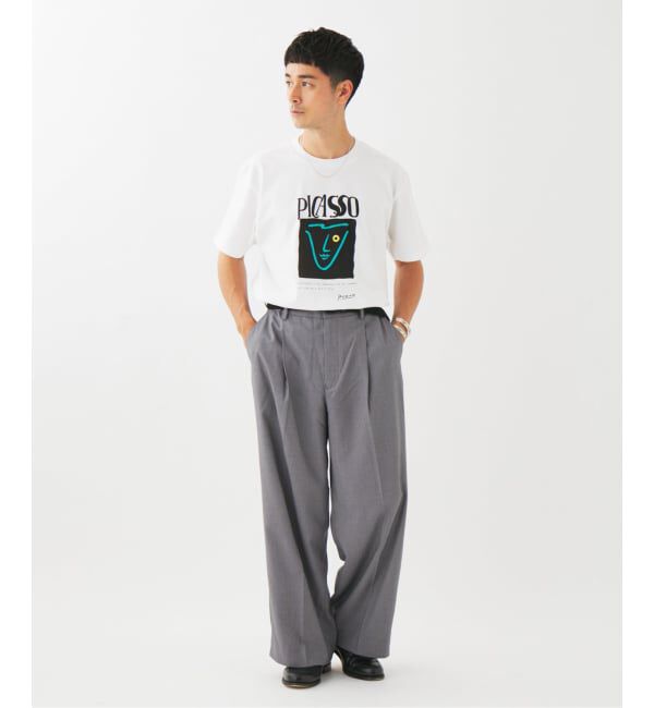EDIFICE「Pablo Picasso(パブロ・ピカソ) 別注 アート プリント Tシャツ」|Tシャツ・カットソー|