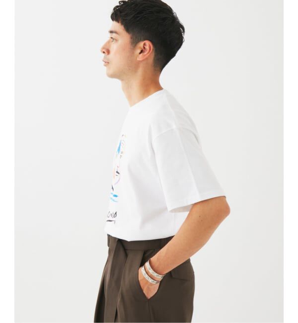 EDIFICE「Pablo Picasso(パブロ・ピカソ) 別注 アート プリント Tシャツ」|Tシャツ・カットソー|