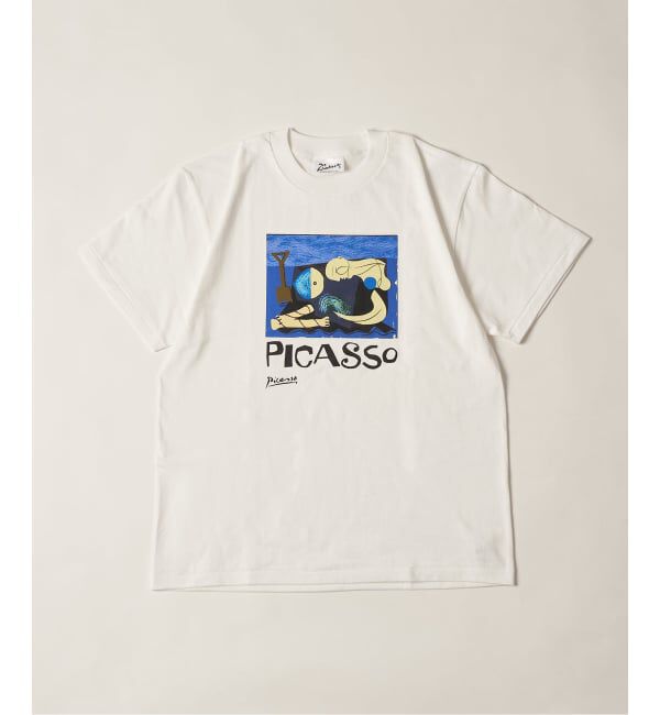 EDIFICE「Pablo Picasso(パブロ・ピカソ) 別注 アート プリント Tシャツ」|Tシャツ・カットソー|