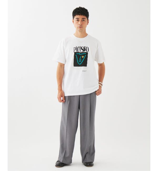 EDIFICE「Pablo Picasso(パブロ・ピカソ) 別注 アート プリント Tシャツ」|Tシャツ・カットソー|