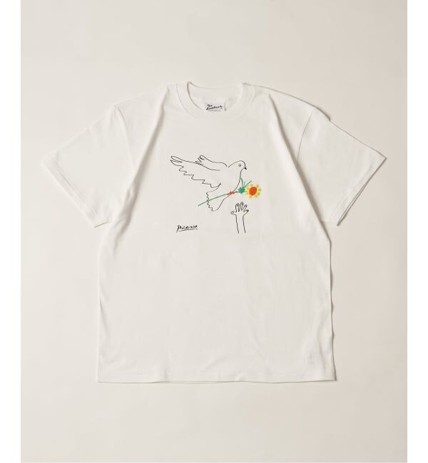 EDIFICE「Pablo Picasso(パブロ・ピカソ) 別注 アート プリント Tシャツ」|Tシャツ・カットソー|