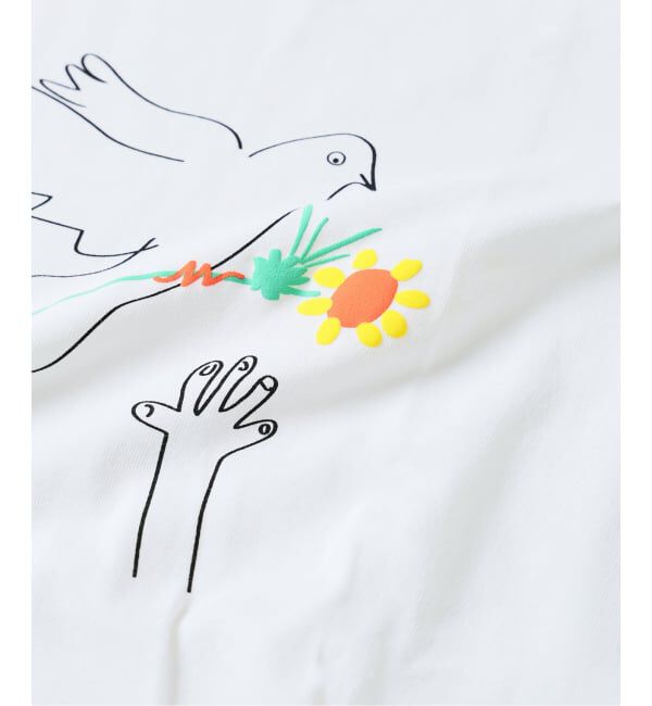 EDIFICE「Pablo Picasso(パブロ・ピカソ) 別注 アート プリント Tシャツ」|Tシャツ・カットソー|