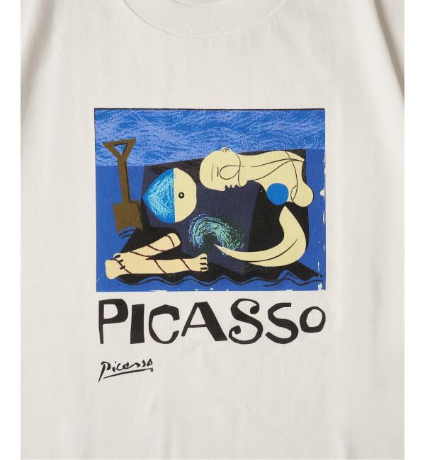 EDIFICE「Pablo Picasso(パブロ・ピカソ) 別注 アート プリント Tシャツ」|Tシャツ・カットソー|