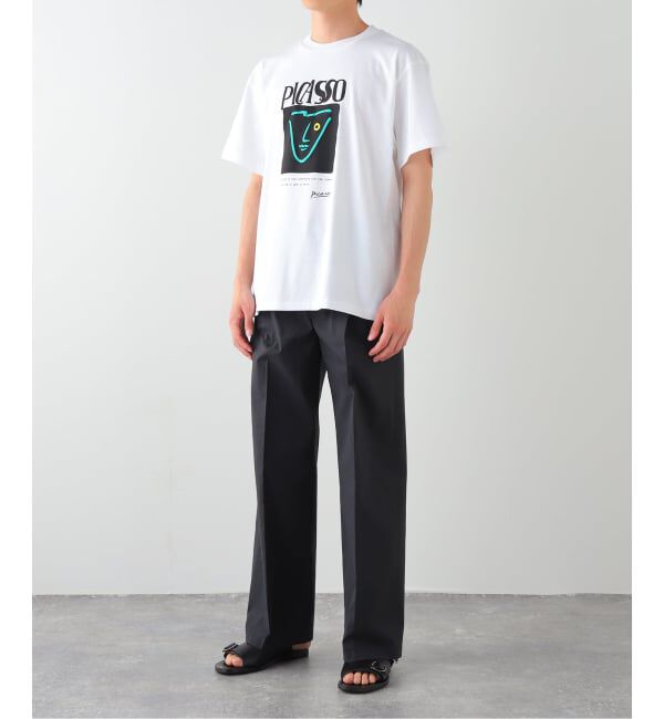 EDIFICE「Pablo Picasso(パブロ・ピカソ) 別注 アート プリント Tシャツ」|Tシャツ・カットソー|