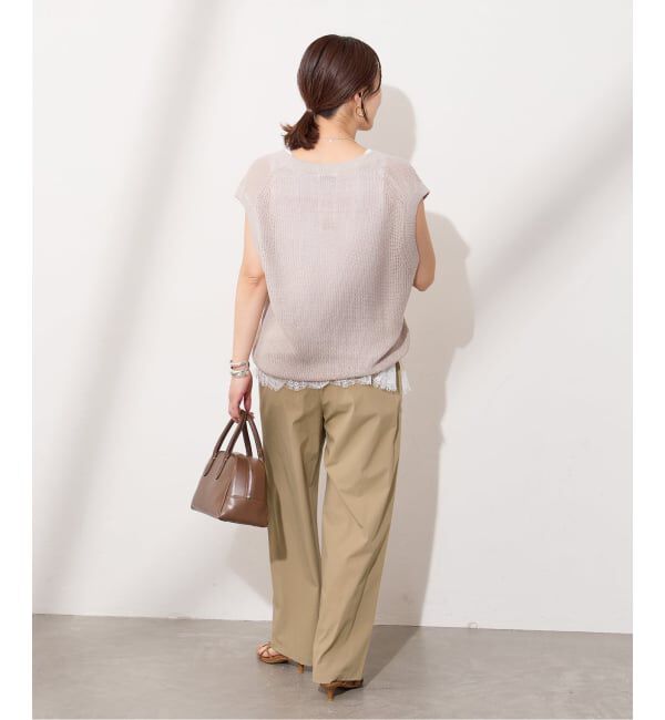 JOURNAL STANDARD「《追加5》【撥水/接触冷感/洗える/UVカット】リネンナイロンストレッチワイドパンツ」|その他|