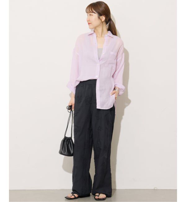 JOURNAL STANDARD relume「《追加 / 新色》手洗い可 / ラミーオーバーサイズシャツ」|シャツ・ブラウス|