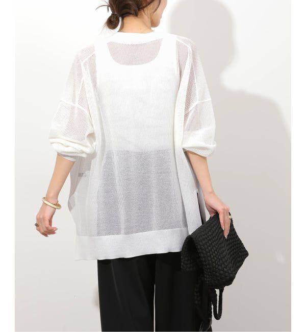 JOURNAL STANDARD relume「リネンミックスメッシュVネックカーディガン」|カーディガン|