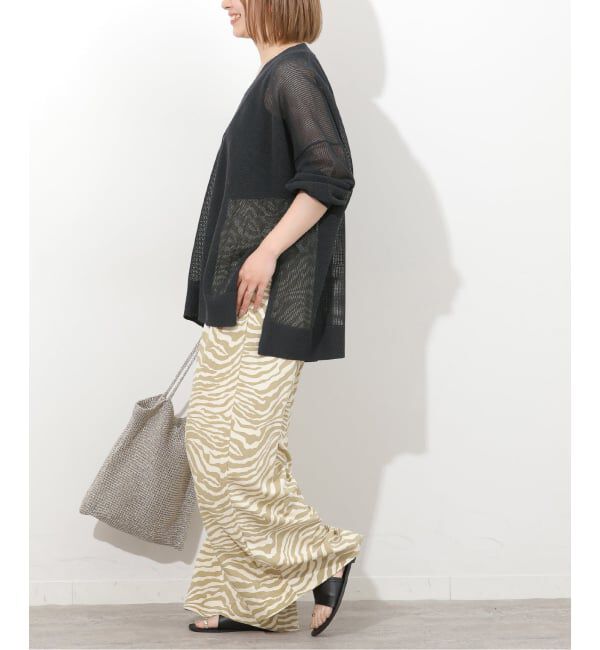 JOURNAL STANDARD relume「リネンミックスメッシュVネックカーディガン」|カーディガン|