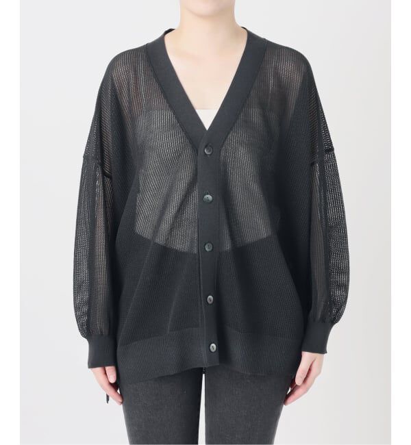 JOURNAL STANDARD relume「リネンミックスメッシュVネックカーディガン」|カーディガン|