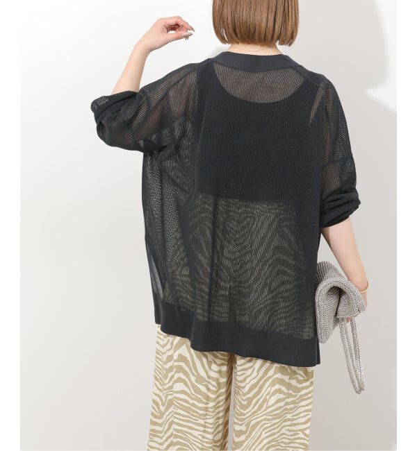 JOURNAL STANDARD relume「リネンミックスメッシュVネックカーディガン」|カーディガン|