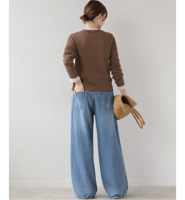JOURNAL STANDARD relume「シアーツイストコットンクルーネックカーディガン」|カーディガン|