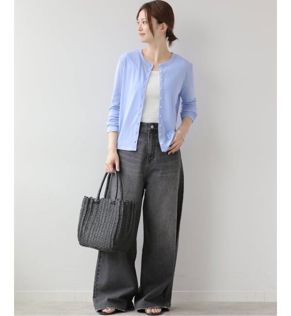 JOURNAL STANDARD relume「シアーツイストコットンクルーネックカーディガン」|カーディガン|