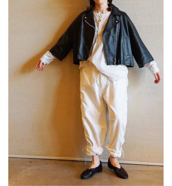 journal standard luxe「レザー ショートライダースジャケット」|ライダースジャケット|