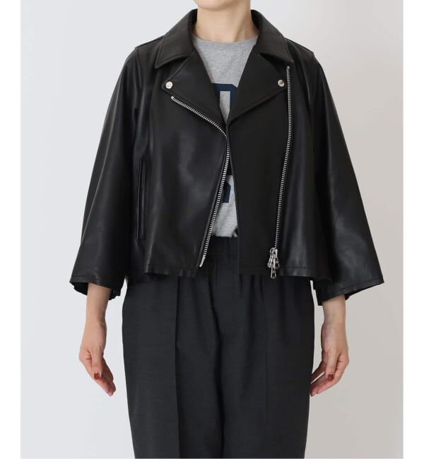 journal standard luxe「レザー ショートライダースジャケット」|ライダースジャケット|