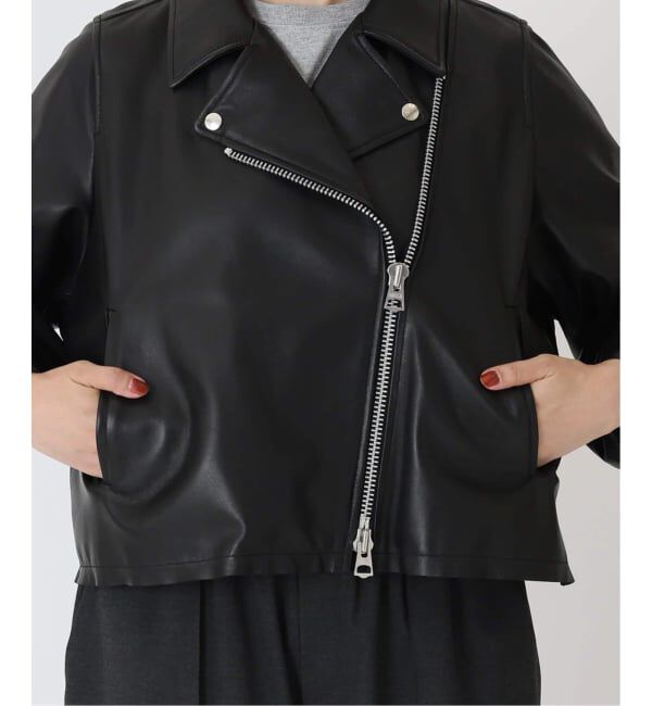 journal standard luxe「レザー ショートライダースジャケット」|ライダースジャケット|