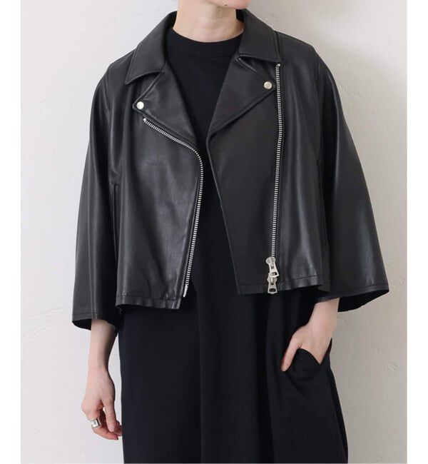 journal standard luxe「レザー ショートライダースジャケット」|ライダースジャケット|