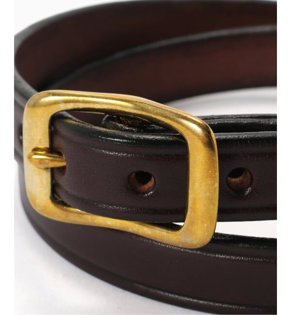 JOURNAL STANDARD「TORY LEATHER / トリーレザー 3/4 WIDE PLAIN CREASED BELT」|ベルト|