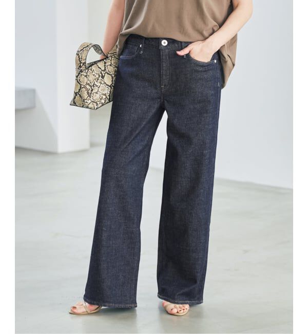 Spick and Span「《別注カラー有り》upper hights/アッパーハイツ THE STELLA AURA*」|デニム|ネイビー
