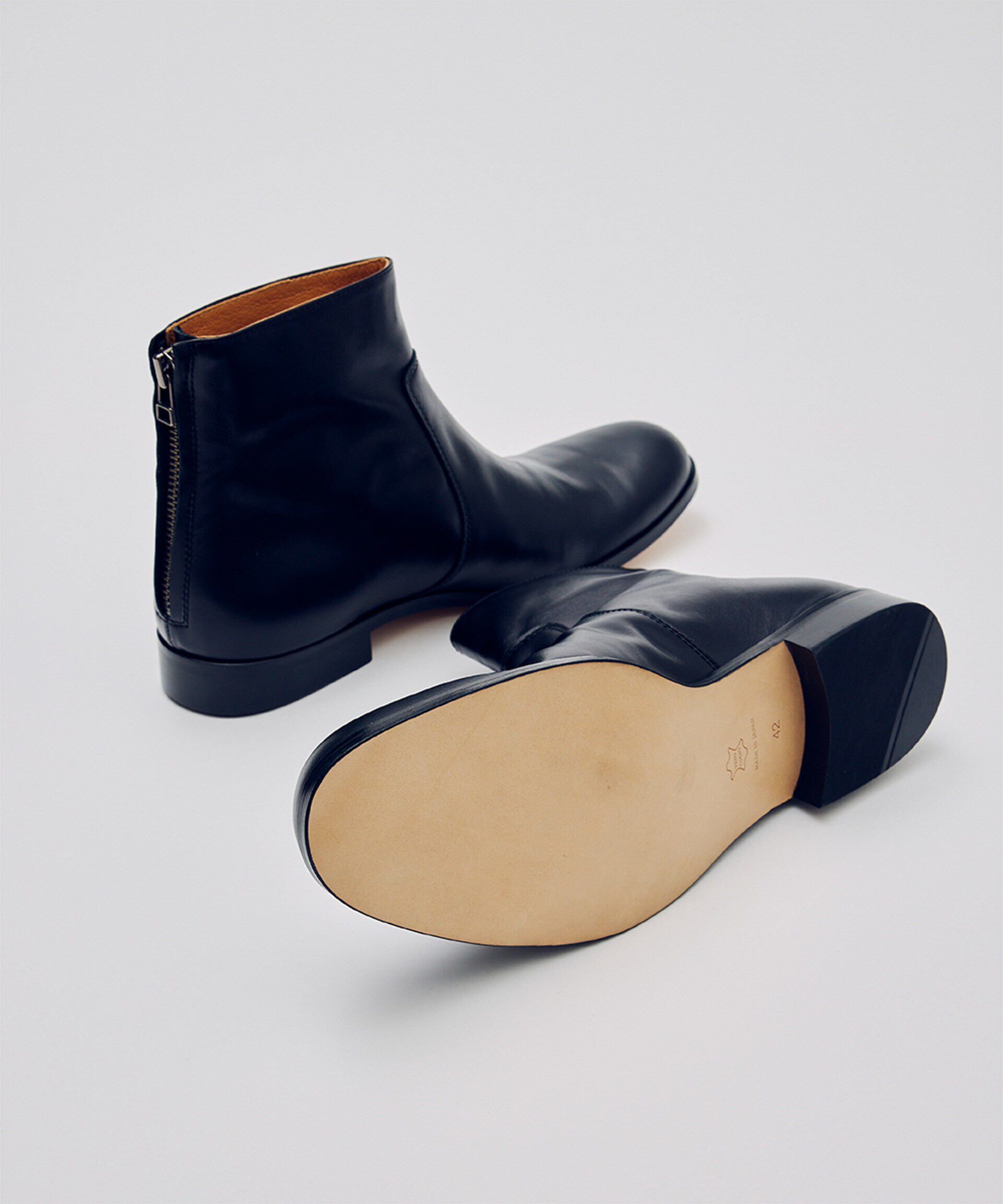 nano･universe「PADRONE THE STANDARD LINE/別注 BACK ZIP BOOTS / バックジップブーツ」|ビジネス・ドレスシューズ|
