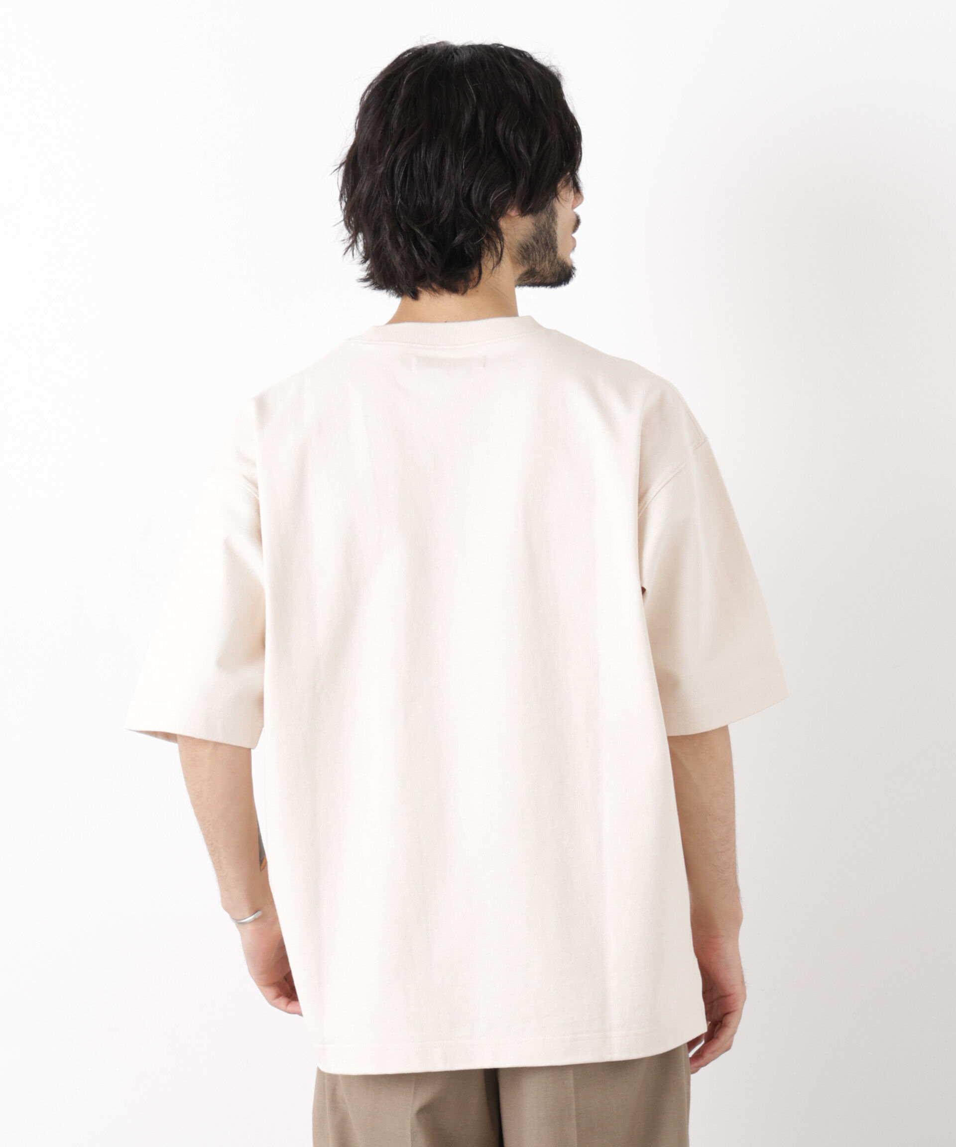 NANO universe「ヘビーウェイトカラーTシャツ 半袖」|Tシャツ・カットソー|