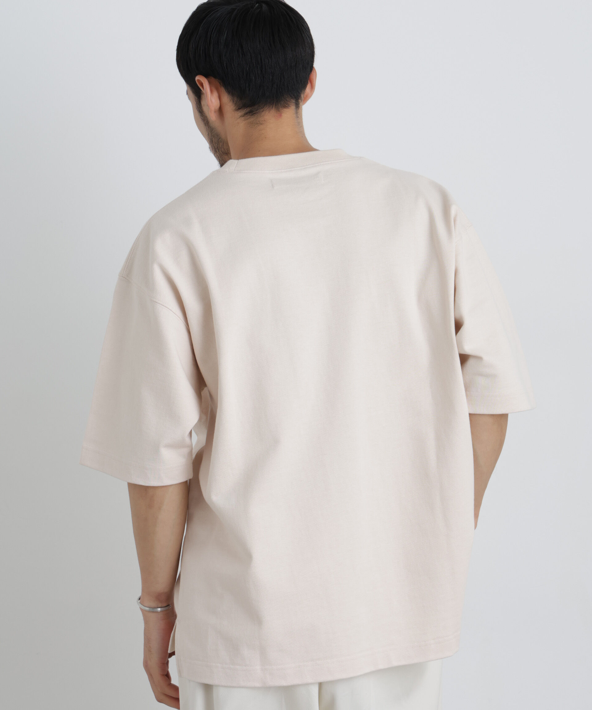 NANO universe「ヘビーウェイトカラーTシャツ 半袖」|Tシャツ・カットソー|