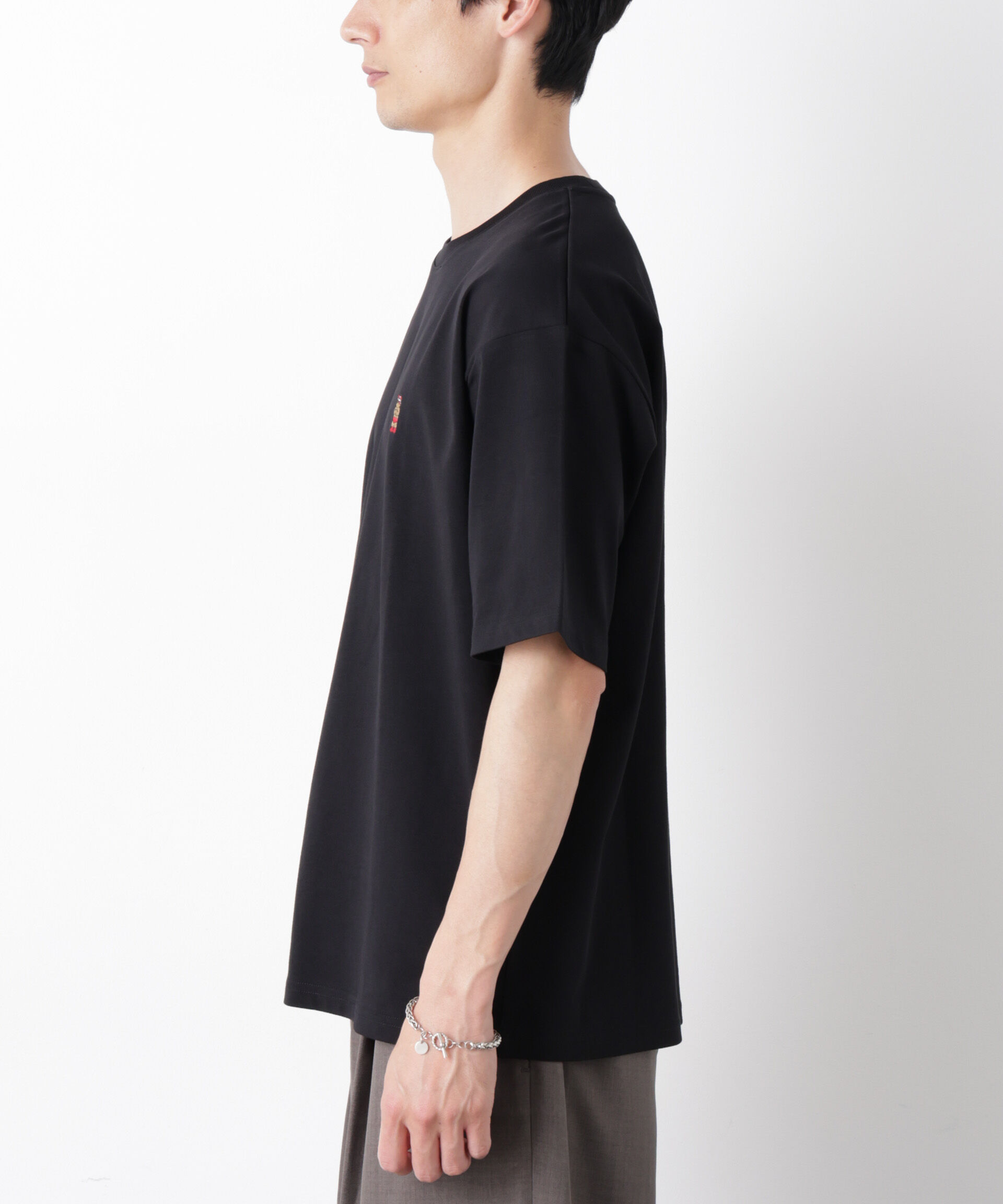 NANO universe「ナノベア ワイドTシャツ半袖 プロレス」|Tシャツ・カットソー|