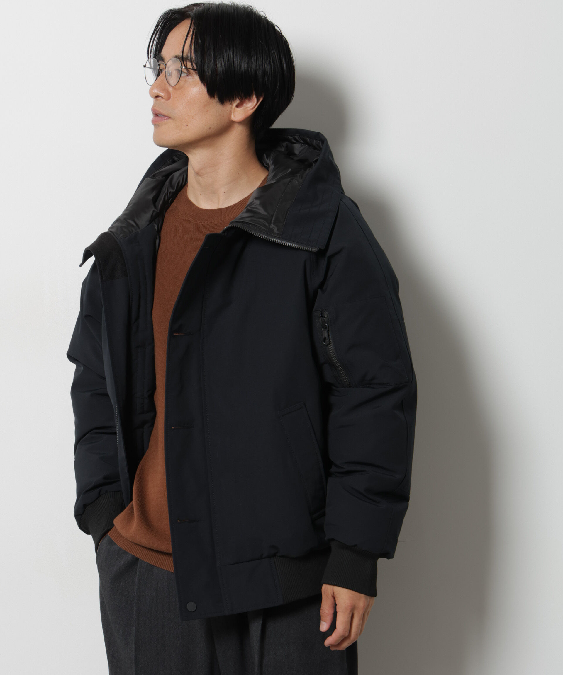 NANO universe「「西川ダウン(R)」アークティックショートダウン」|ダウン|