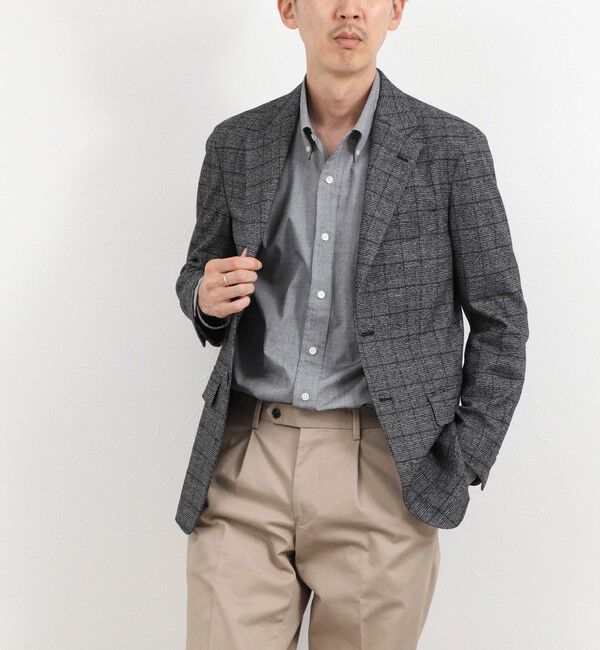 NOLLEY'S goodman「《ビジカジ対応》ダンガリーボタンダウンシャツ 26AW」|シャツ・ブラウス|