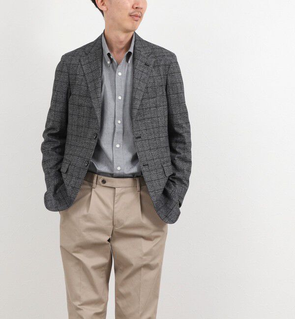 NOLLEY'S goodman「《ビジカジ対応》ダンガリーボタンダウンシャツ 26AW」|シャツ・ブラウス|