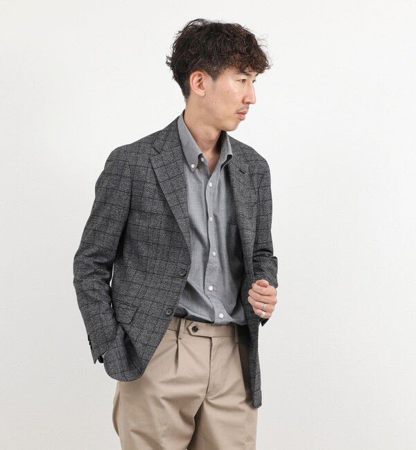 NOLLEY'S goodman「《ビジカジ対応》ダンガリーボタンダウンシャツ 26AW」|シャツ・ブラウス|