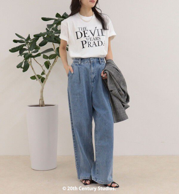 fredy emue「【GOOD ROCK SPEED/グッドロックスピード】The DEVIL wears PRADA半袖Tシャツ 2」|Tシャツ・カットソー|